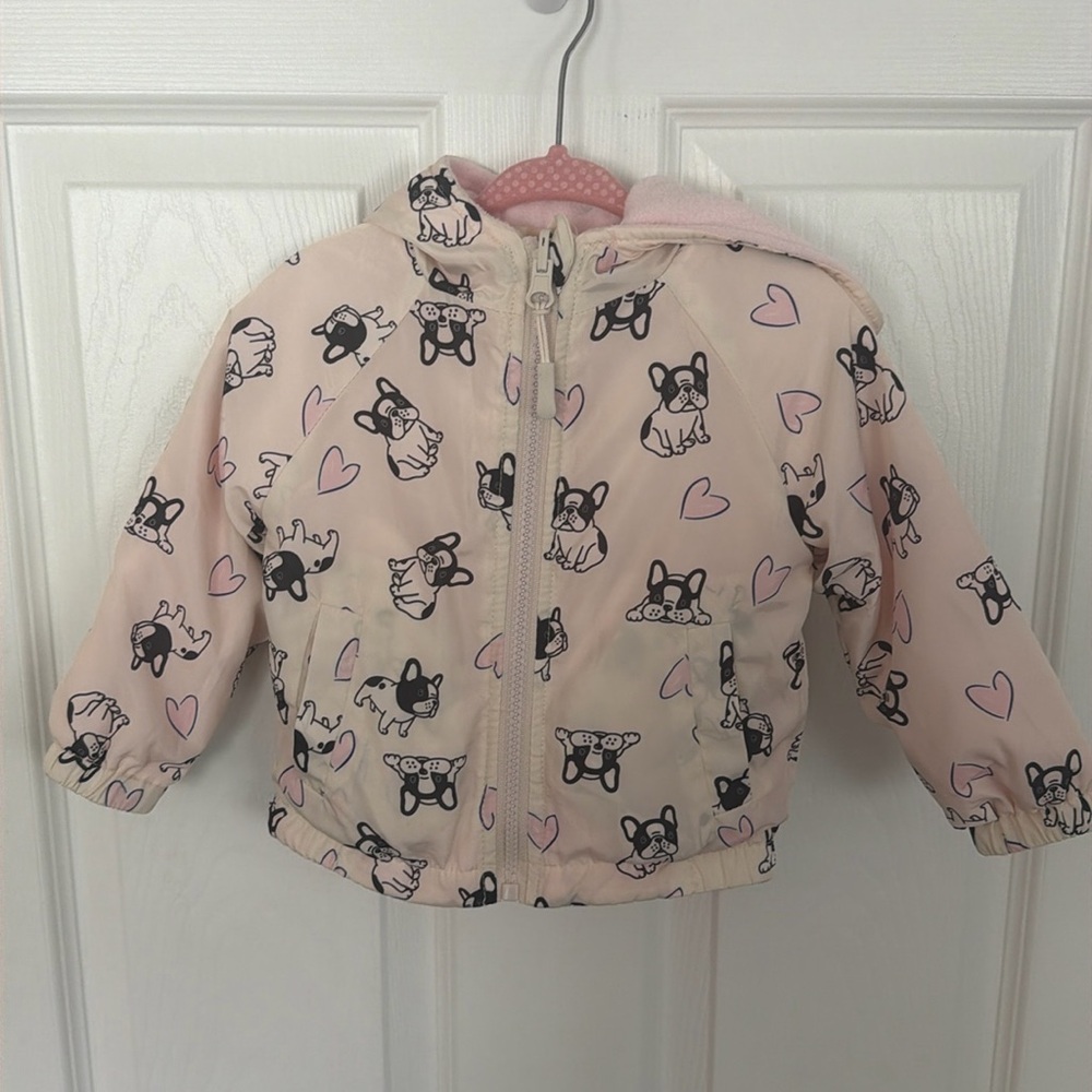 Reversible thicker rain jacket